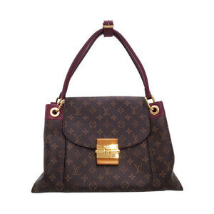 Louis Vuitton Monogram Leather Brown Olympe Tote Bag